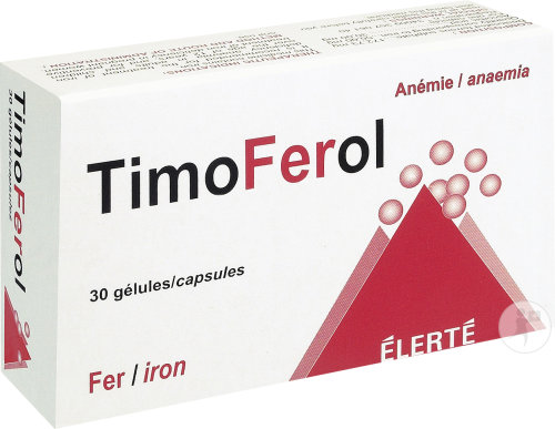Élerté TimoFerol 30 Gélules