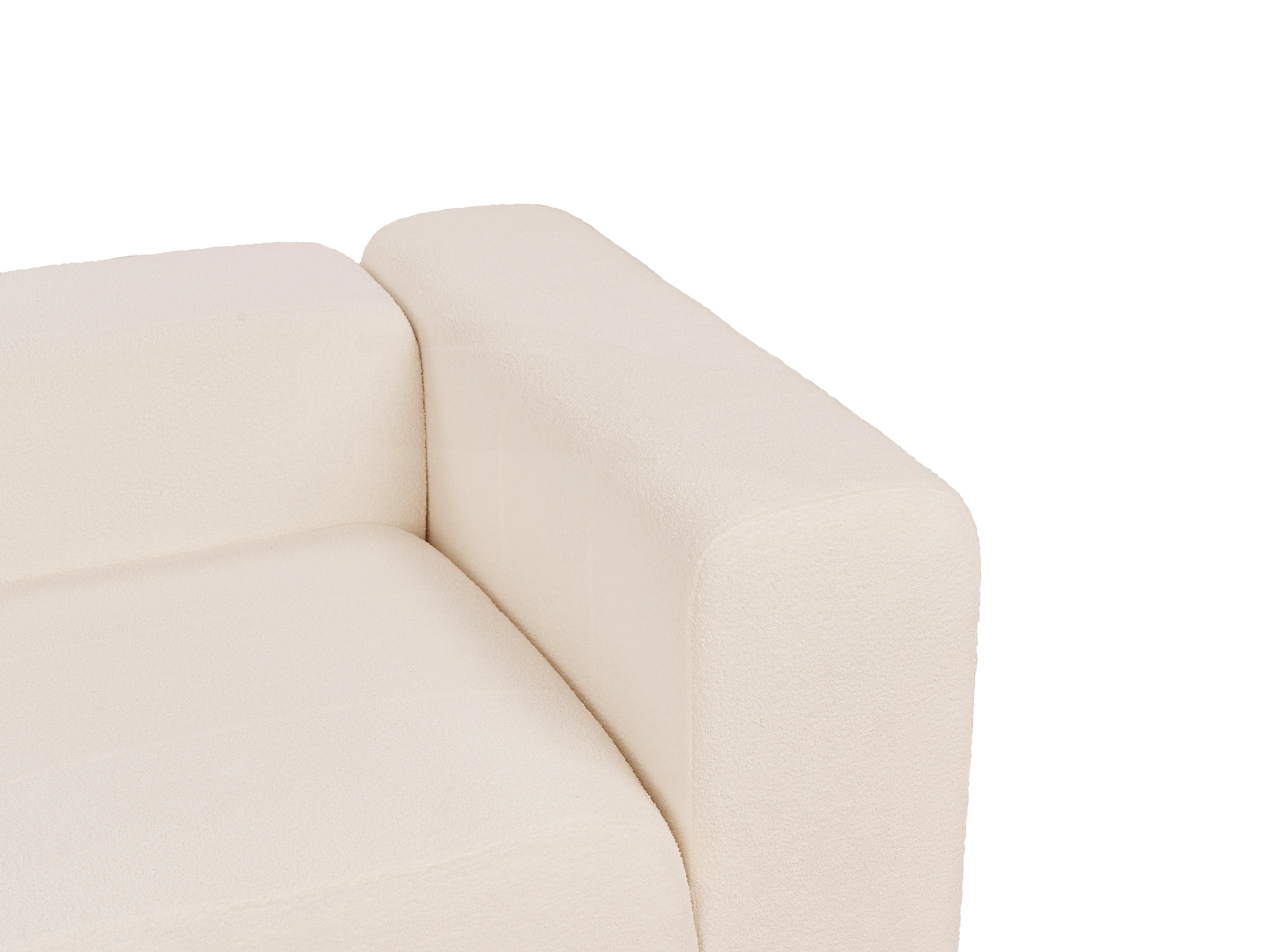 Modulaire bank 2-zits FALSTERBO Bouclé Lichtbeige