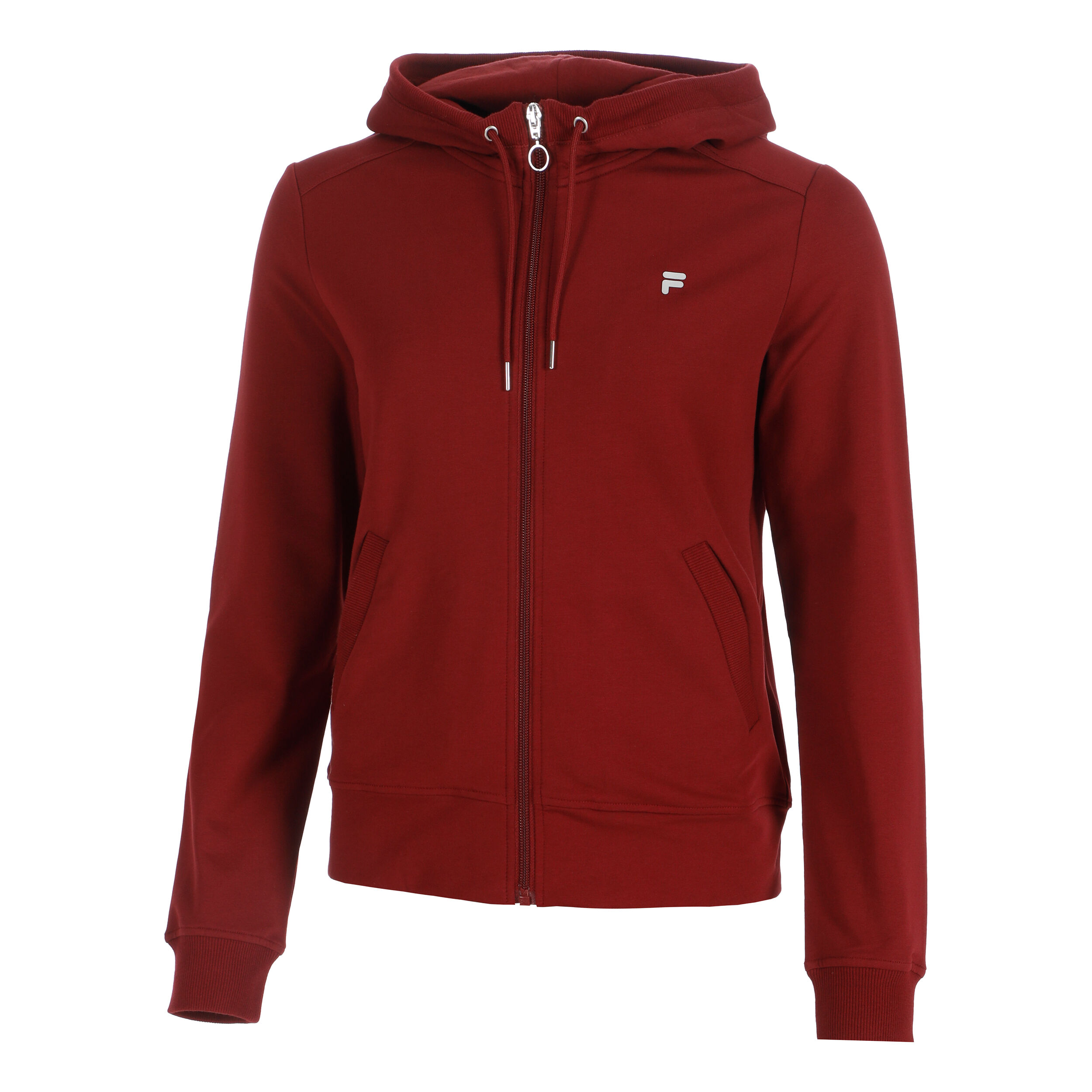 Fila Hanni Gilet En Coton Femmes - Rouge Foncé