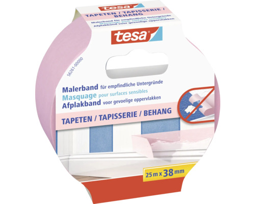 tesa afplaktape behang 25m x 38mm