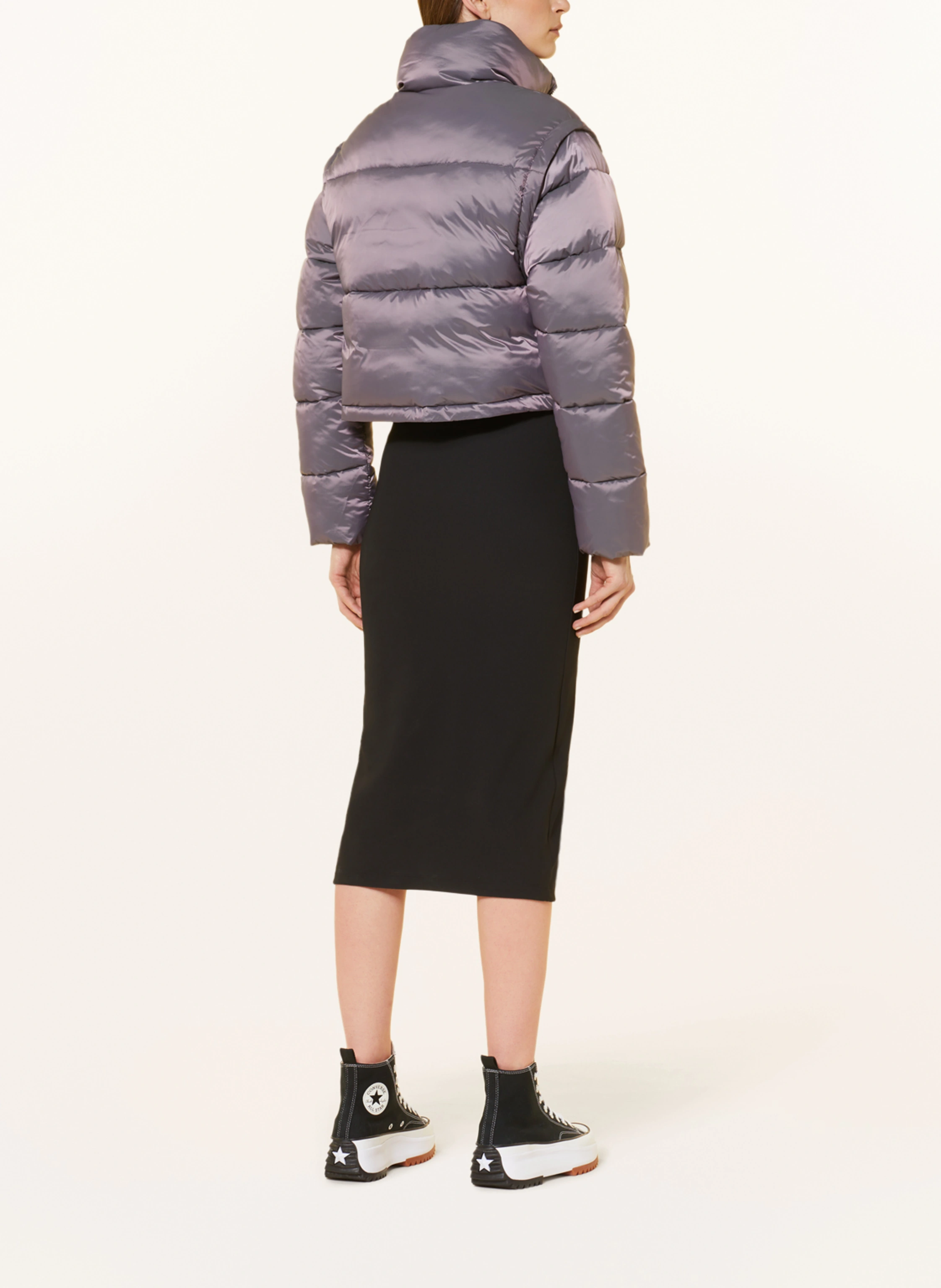 Calvin Klein Jeans Steppjacke mit abnehmbaren Ärmeln