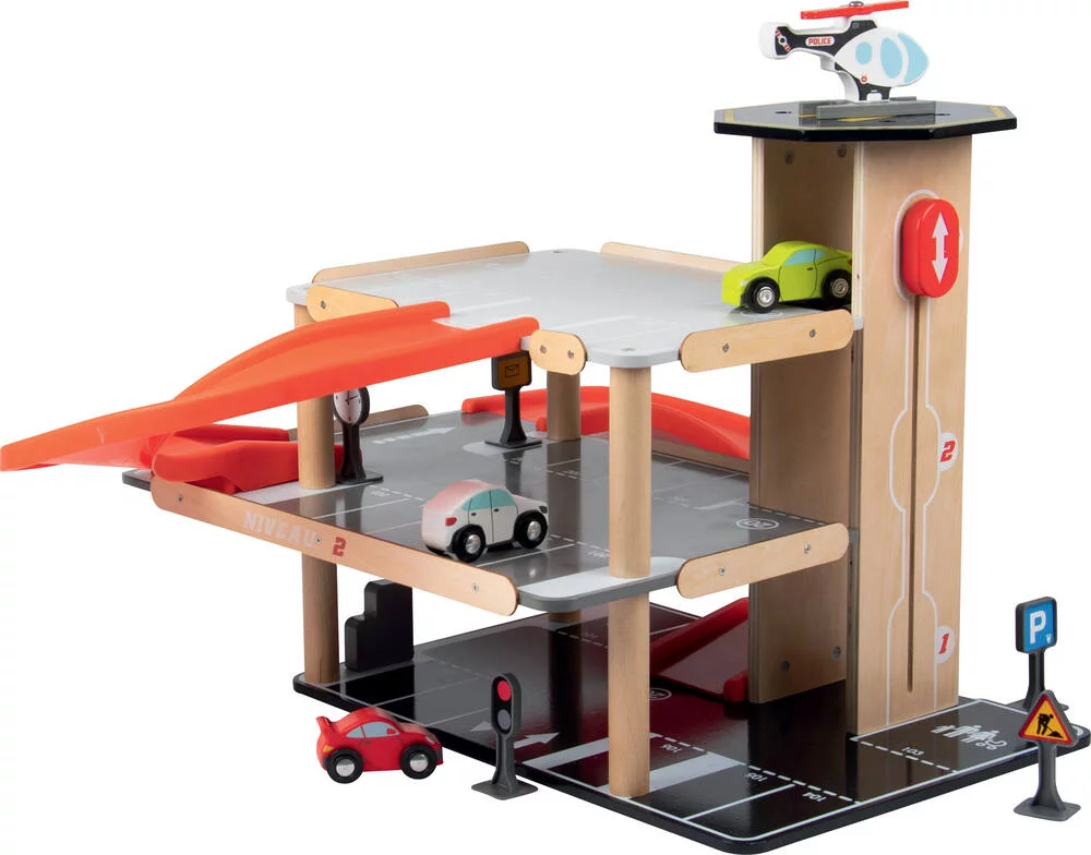 PARKING 3 NIVEAUX EN BOIS