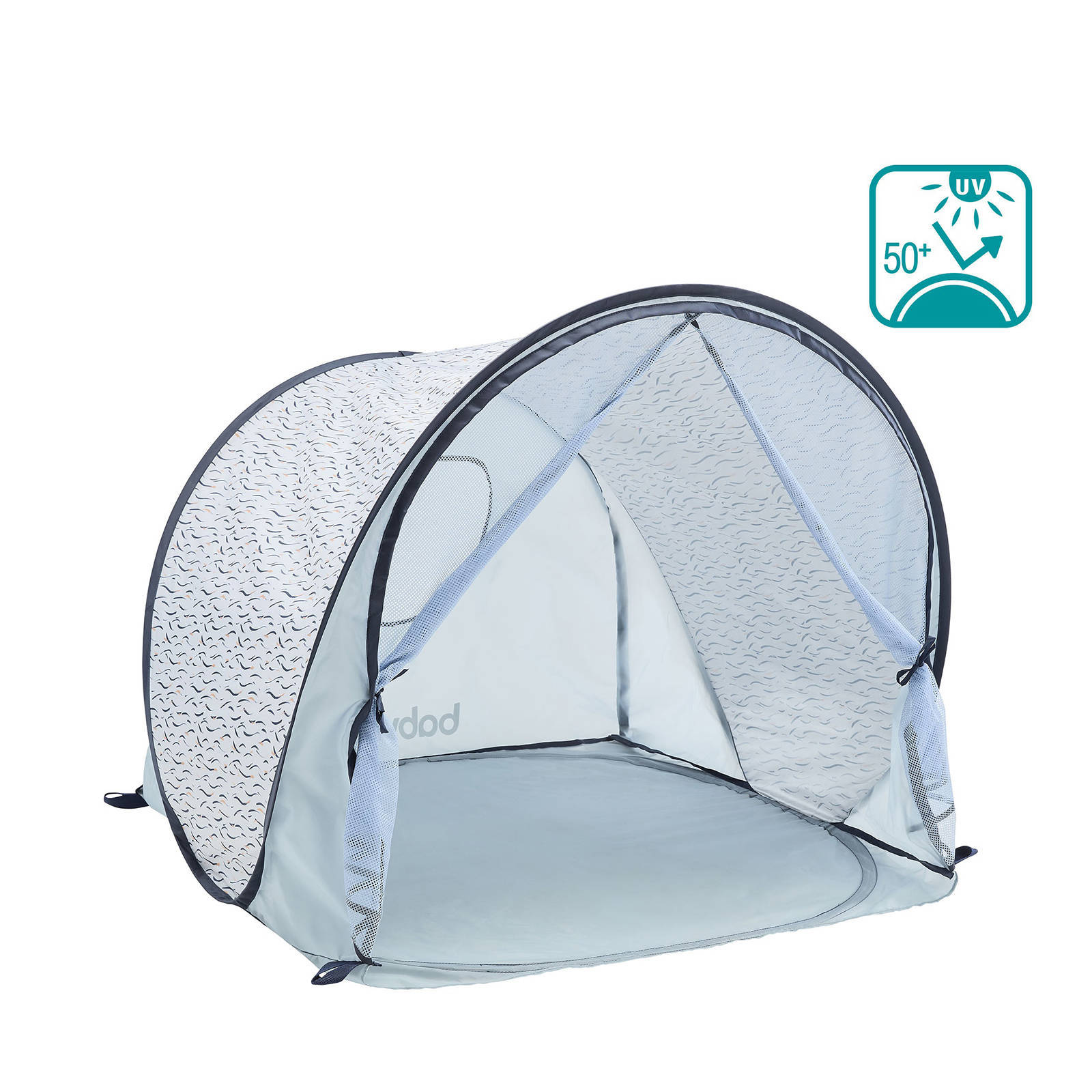 Babymoov Anti UV tent Blue Waves anti-UV tent hoge bescherming 50+ - Blue Waves