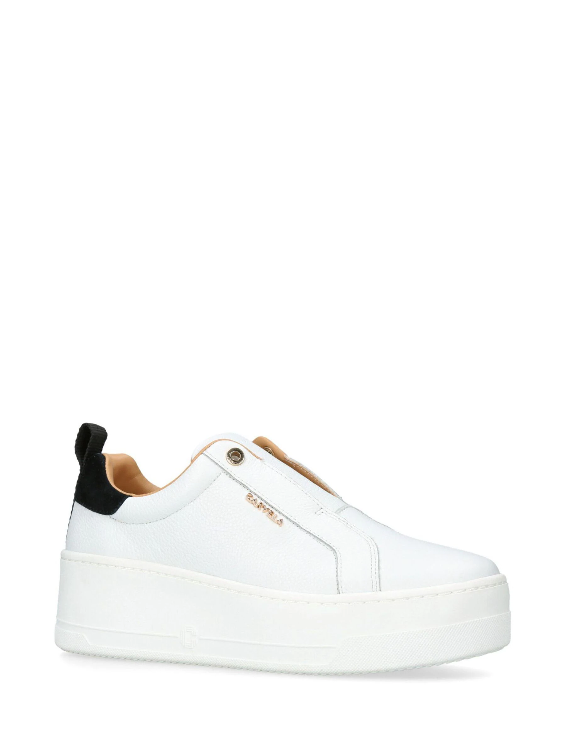 Wit - Carvela Connected veterloze sneakers