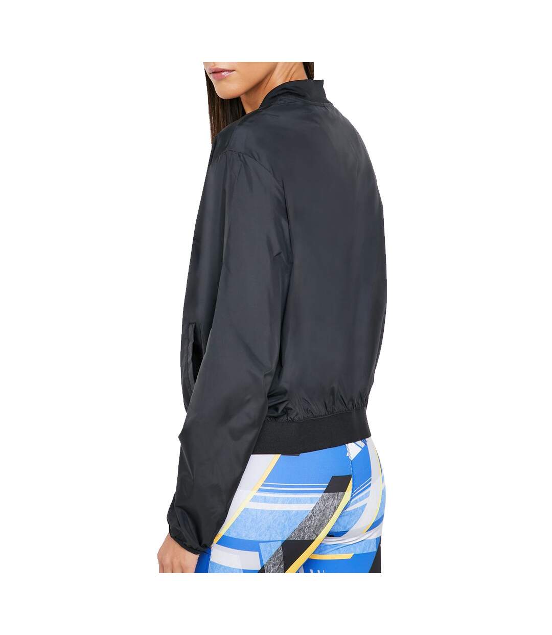 Veste coupe-vent Noire Femme Reebok Comm