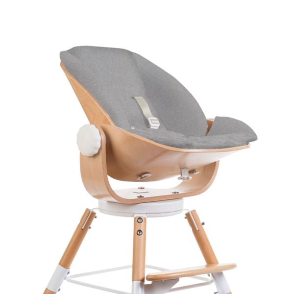 Childhome Evolu Newborn Jersey Stoelkussen Grijs