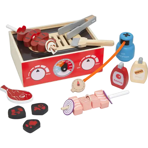 Holzkiste BBQ
