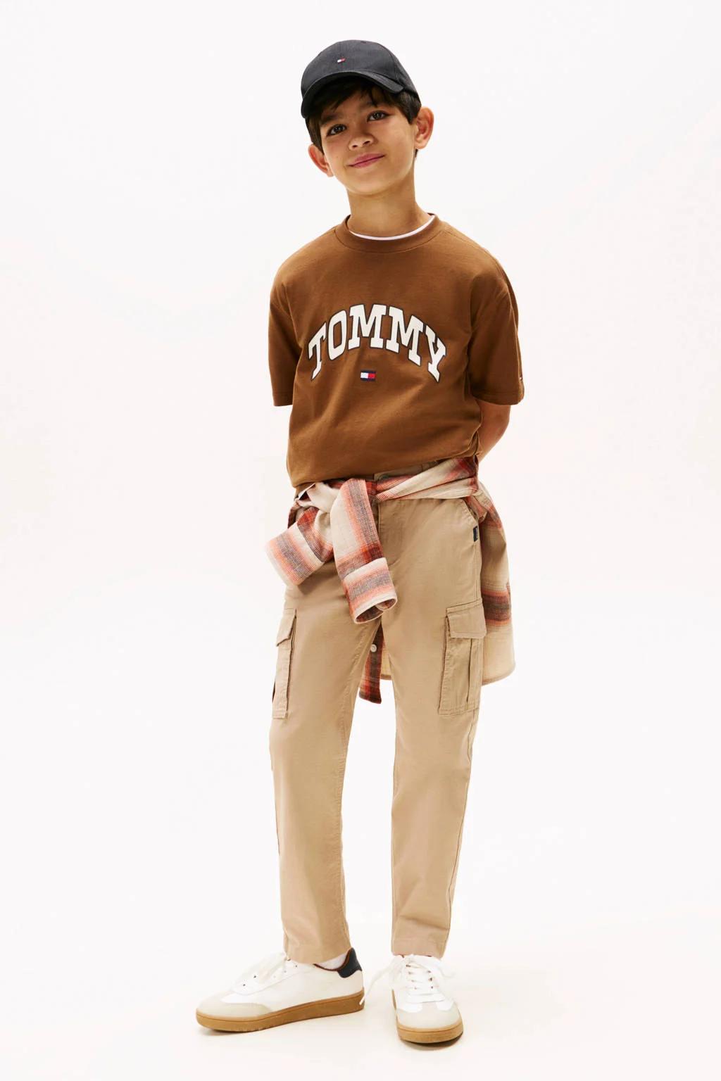 Tommy Hilfiger T-shirt bruin