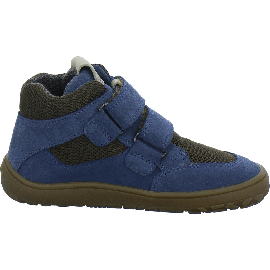 Froddo Stiefel ungefüttert Mädchen Barefoot Blau-kombi