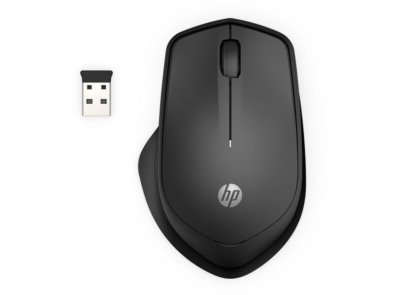 HP Maus Wireless Silent 280M Kompakte Wireless-Mouse mit geräuscharmen Tasten