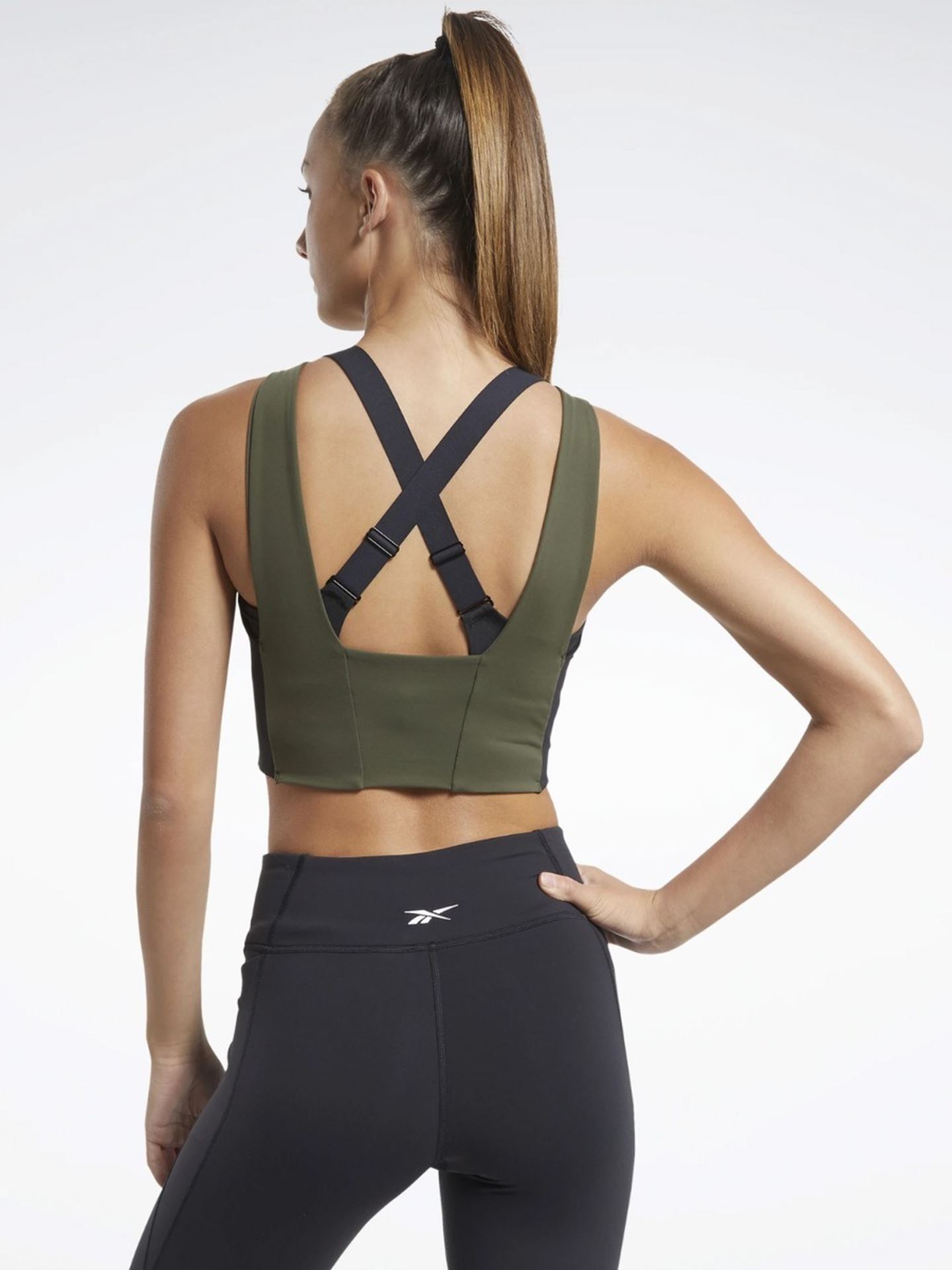 Colorblock Crop Top