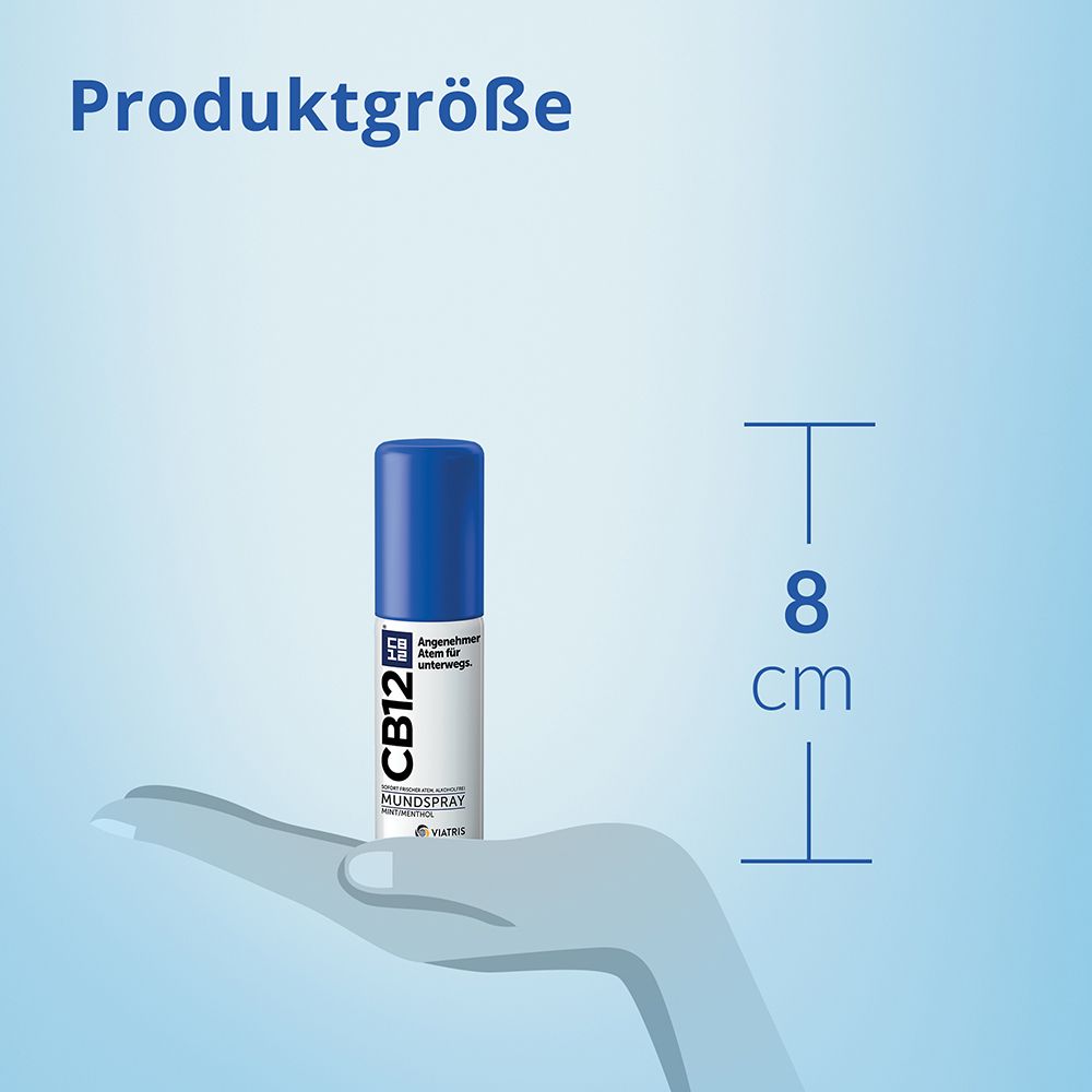 CB12 Spray: Mundspray für angenehmen Atem unterwegs