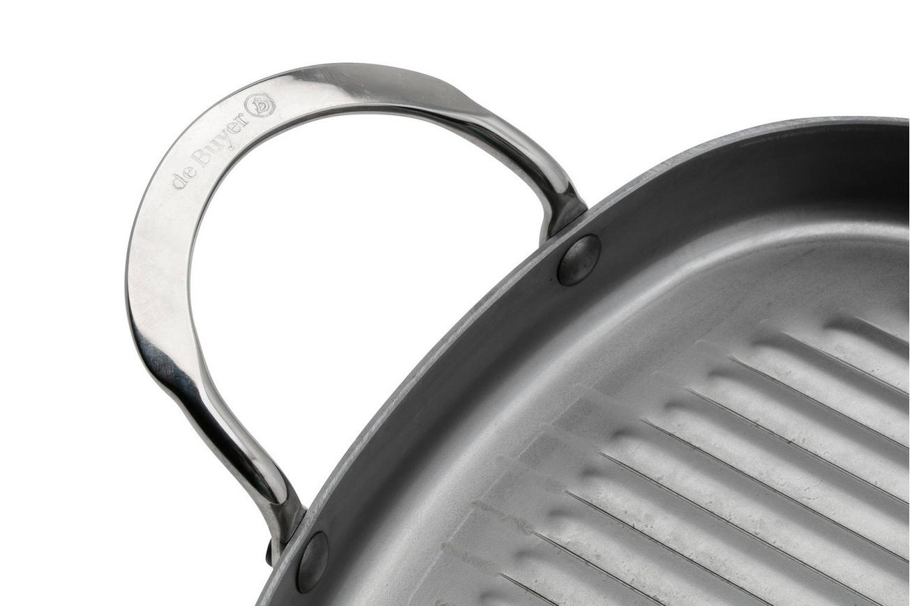 de Buyer Mineral B Element Plancha grilplaat, 38X26cm 5640.02
