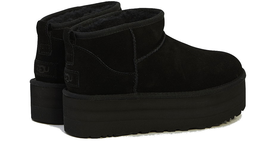UGG Classic Ultra Mini Platform Black - 48h Delivery