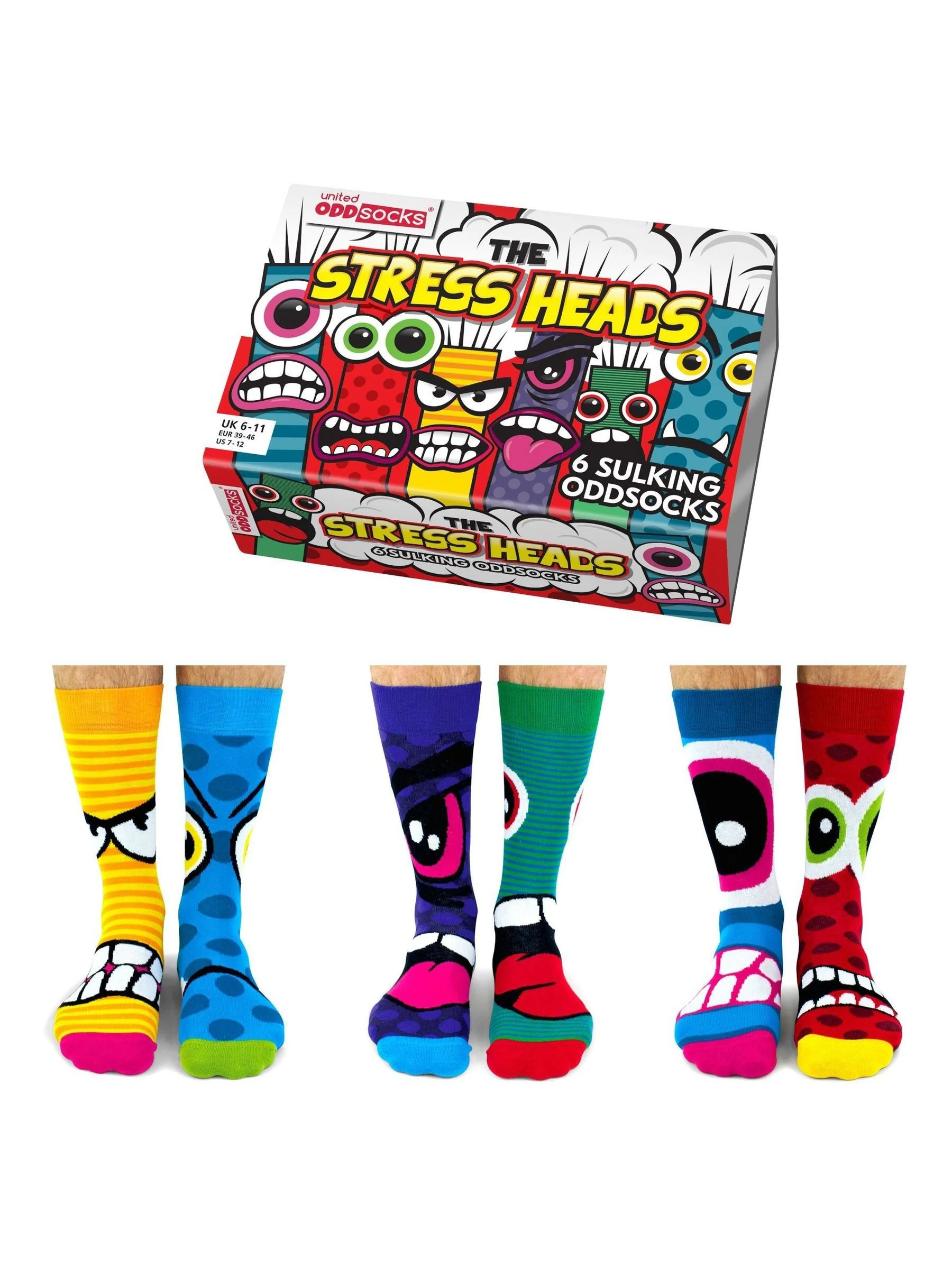 United Odd Socks - Stress Heads - Sokken