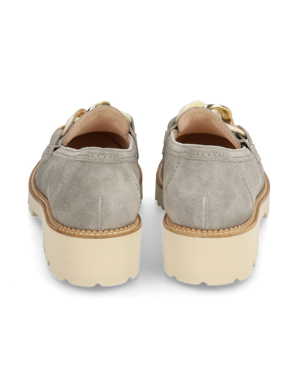 Veloursleder Slipper sportiv