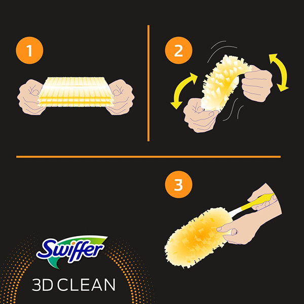 Swiffer Duster 3D Clean 360º Refill (5 stuks)