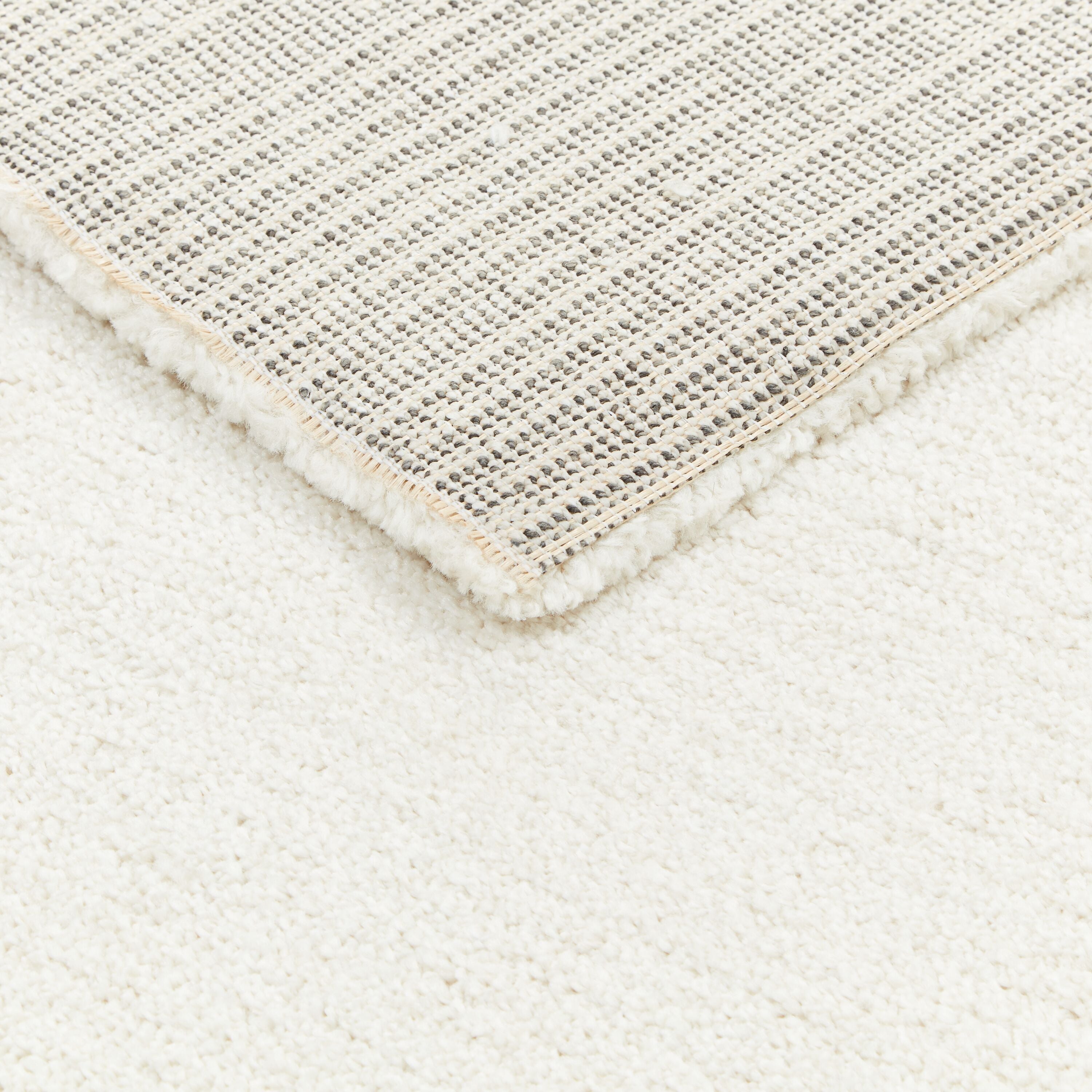 CAYO Teppich - weiss / B: 160.0 cm x T: 230.0 cm x H: 1.1 cm