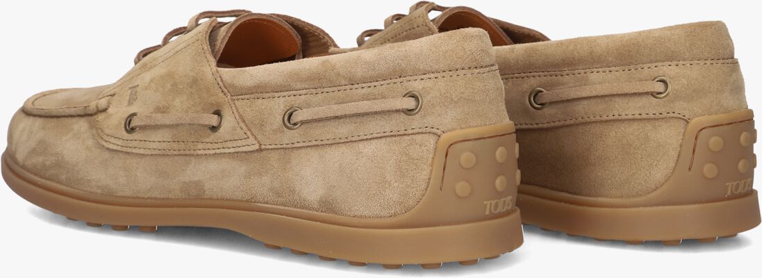 beige tod's veterschoenen barca gomma 78l