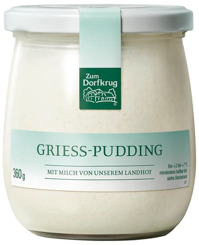 Zum Dorfkrug Grieß-Pudding