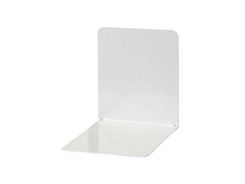 Maul Buchstützen-Set 2 Stück, Weiss Magnetische Buchstützen