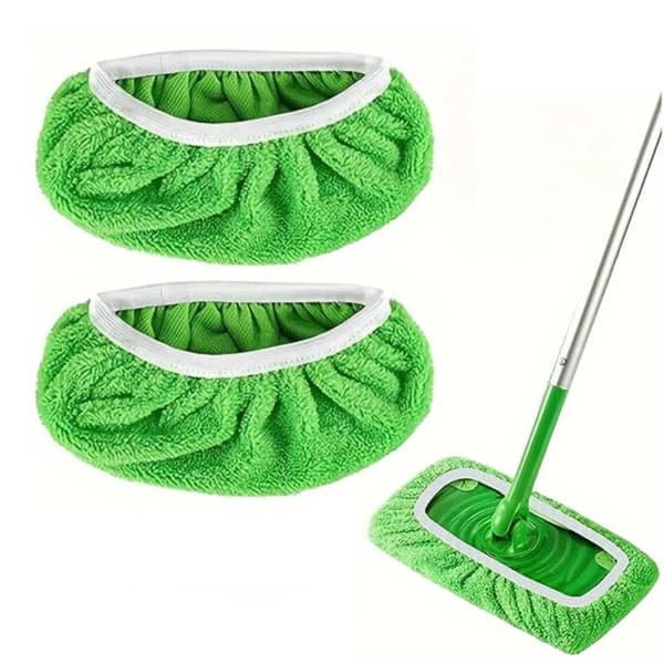 2-Pack gjenbrukbar Swiffer mikrofiberklut Grønn 25x11,5cm