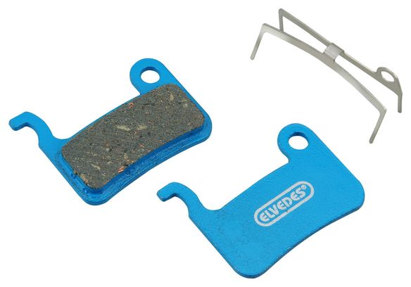 ELVEDES Jeu De Plaquettes De Frein À Disque Organic Shimano Br-M595 Etc. / Trp Dash