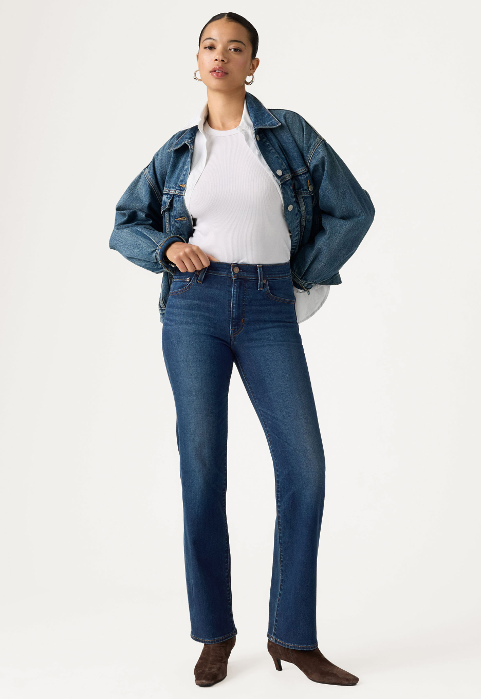 Levi's 723 High Rise Straight Jeans