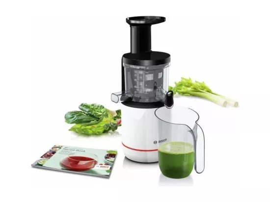 BOSCH MESM500W VITA EXTRACT Extracteur de jus - Blanc/Chrome