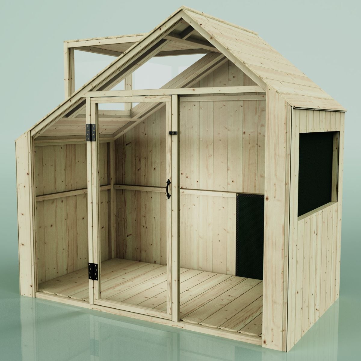 PolarPlay Shooting Star Speelhuis, Houten Kinderspeelhuis, Kinderhuis, Houten Huis voor Kinderen