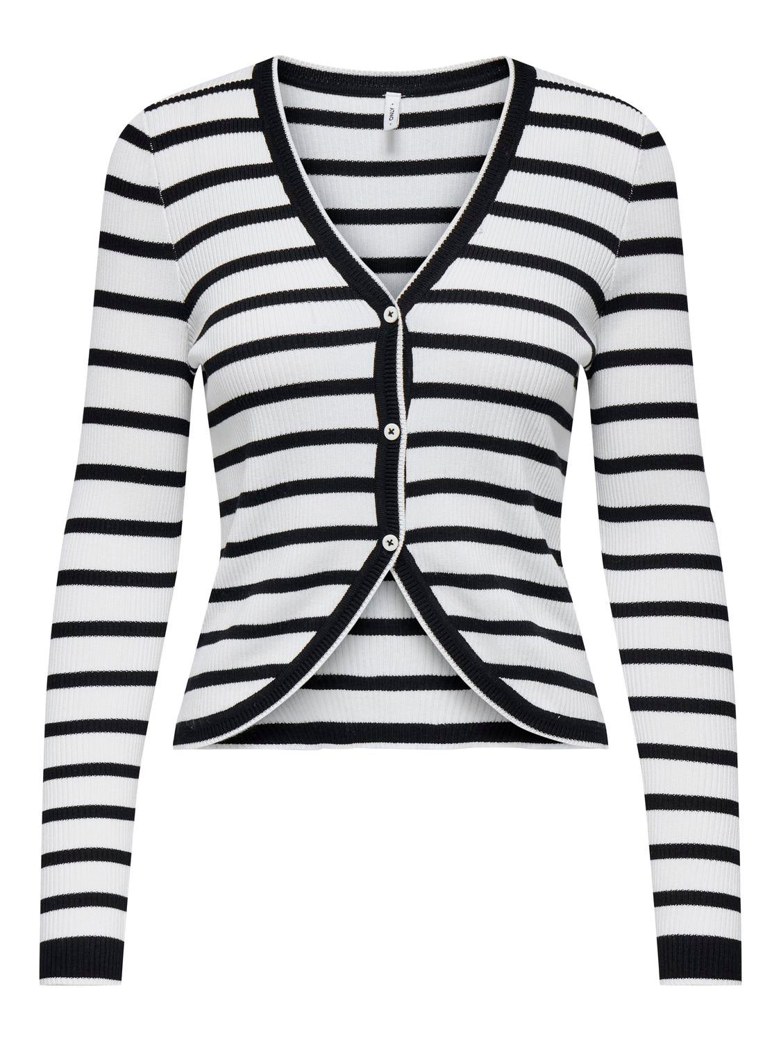 ONLMEDDI Strickjacke Cloud Dancer