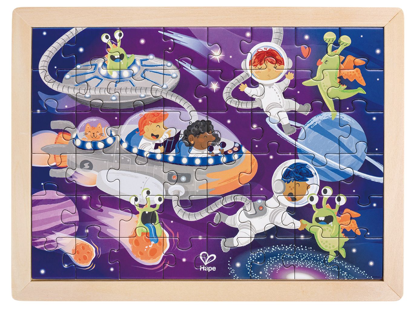 Hape Raumfahrer-Puzzle
