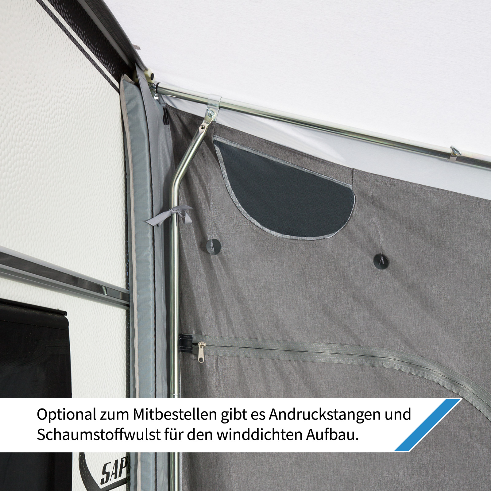 DWT Jazz 450 x 240 cm caravanvoortent - Maat 4