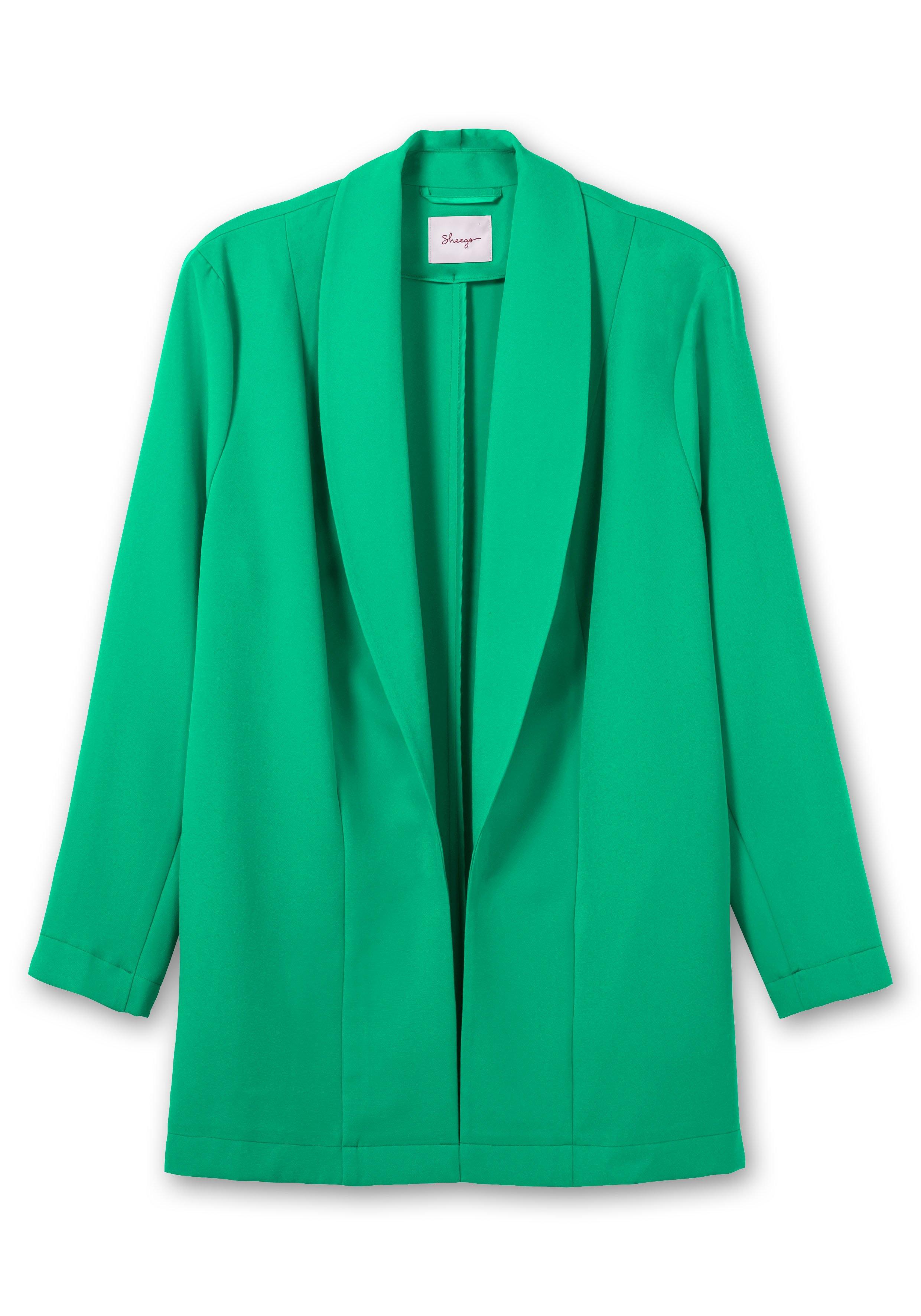 Blazer mit Schalkragen und Taschen