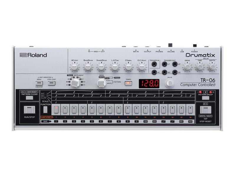 Roland Synthesizer TR-06 Eine authentische TR-606. Und so viel mehr.