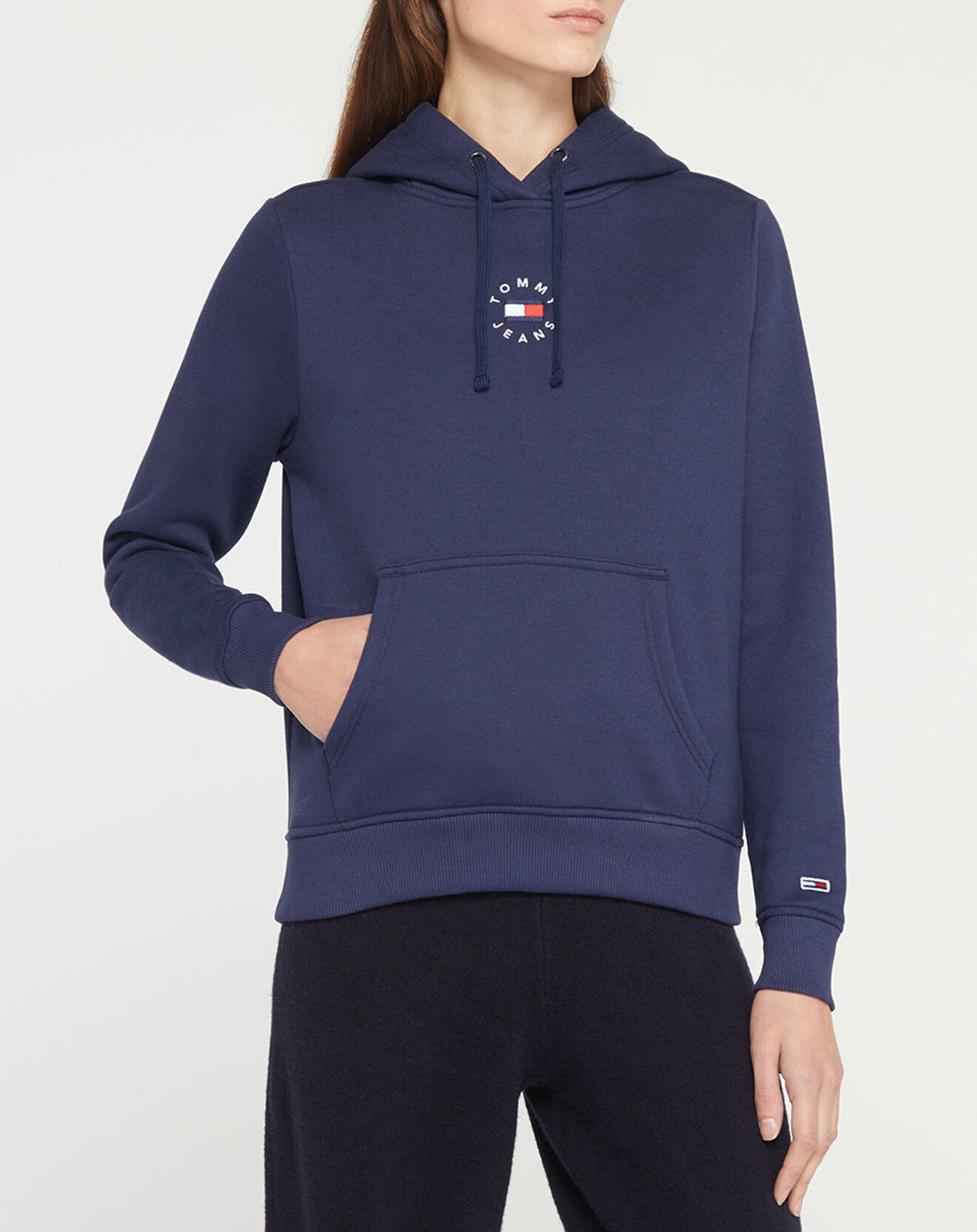Tommy Jeans Sweat Tiny Tommy bleu marine