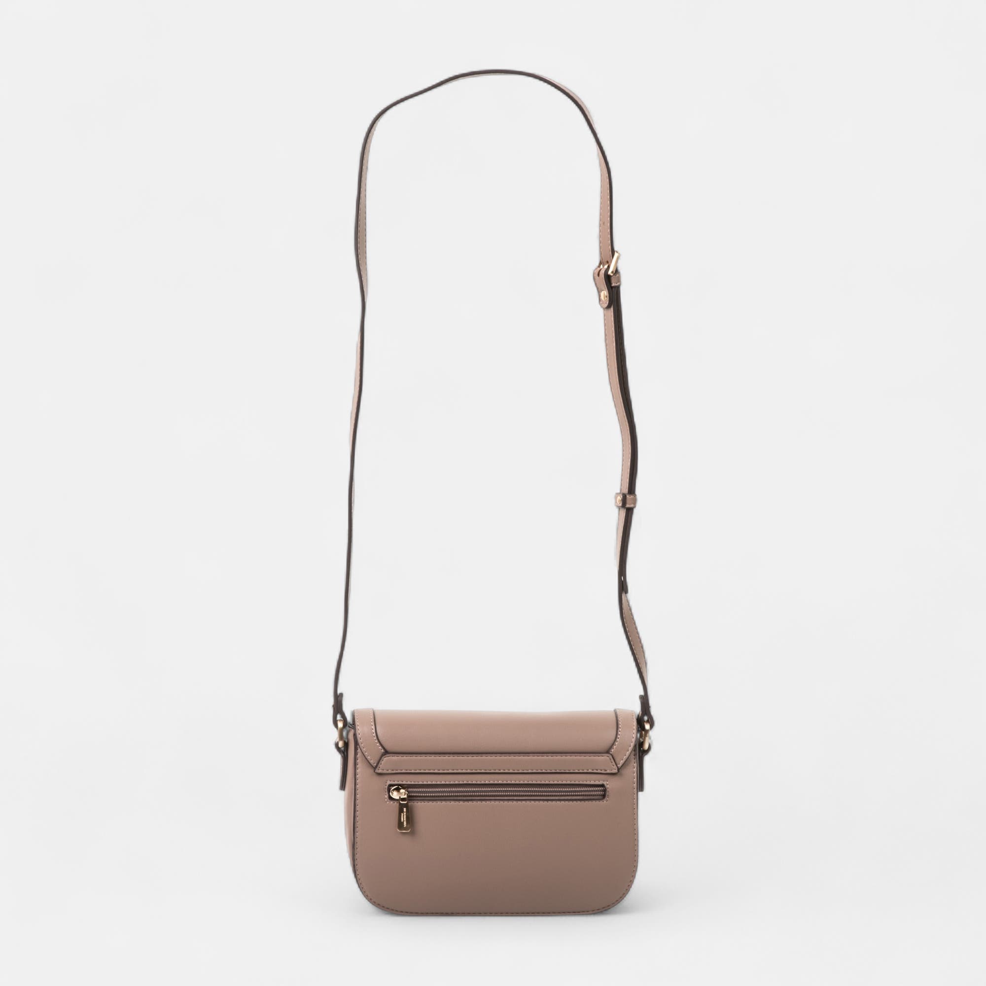 Sac bandoulière taupe