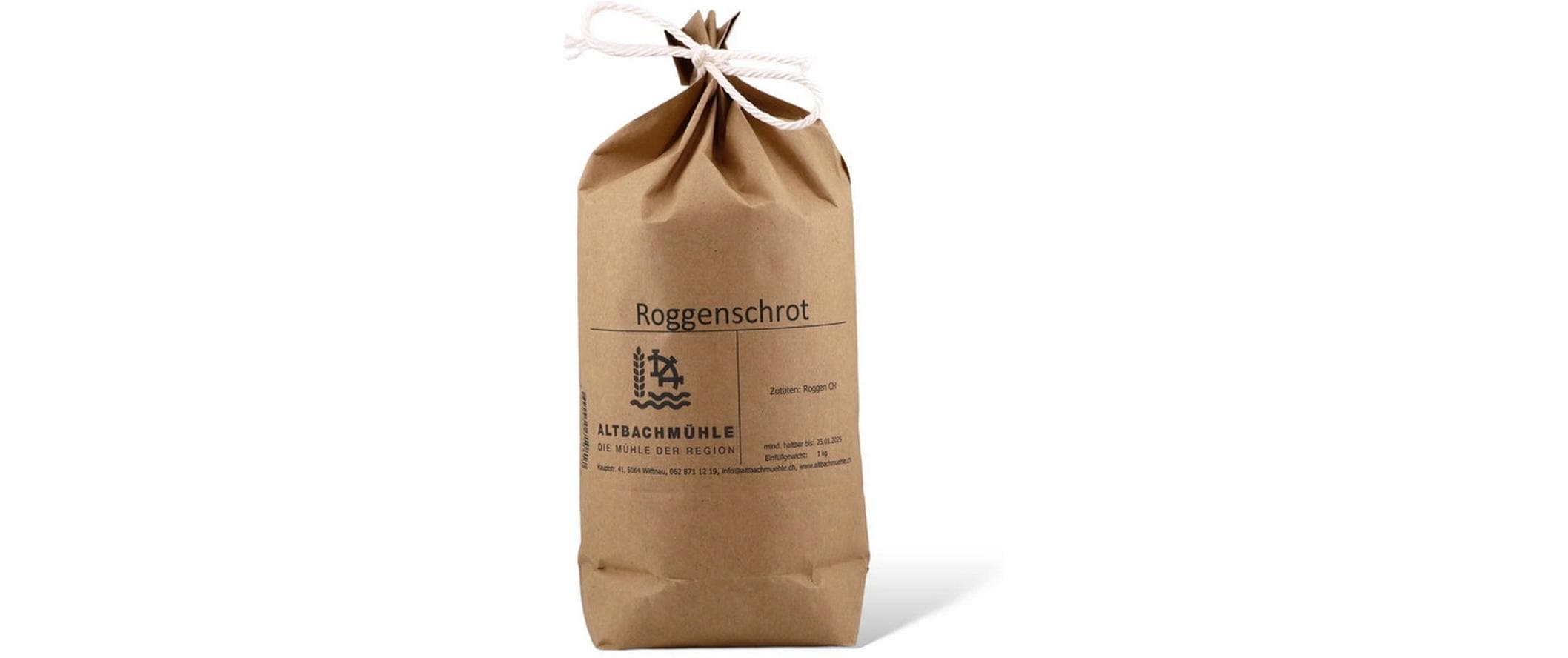 Roggenschrot 1 kgRoggenschrot