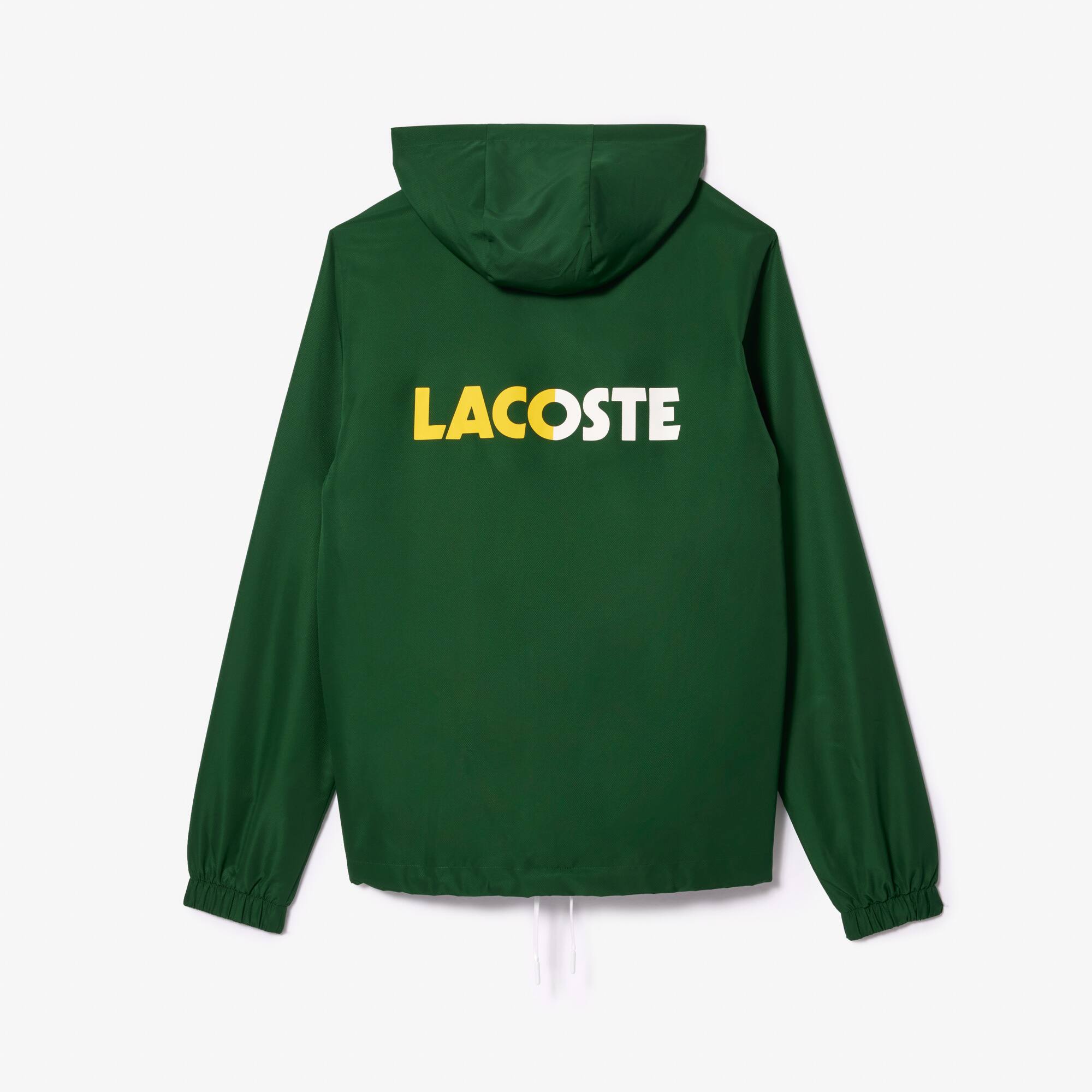 Tennis-Overall Colourblock Trainingsanzug-Sets - Grün - Lacoste - Herren