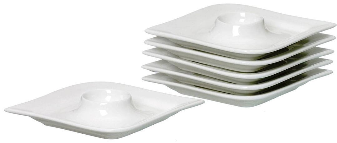 Ritzenhoff & Breker Eierbecher MELODIE 6er Set weiß