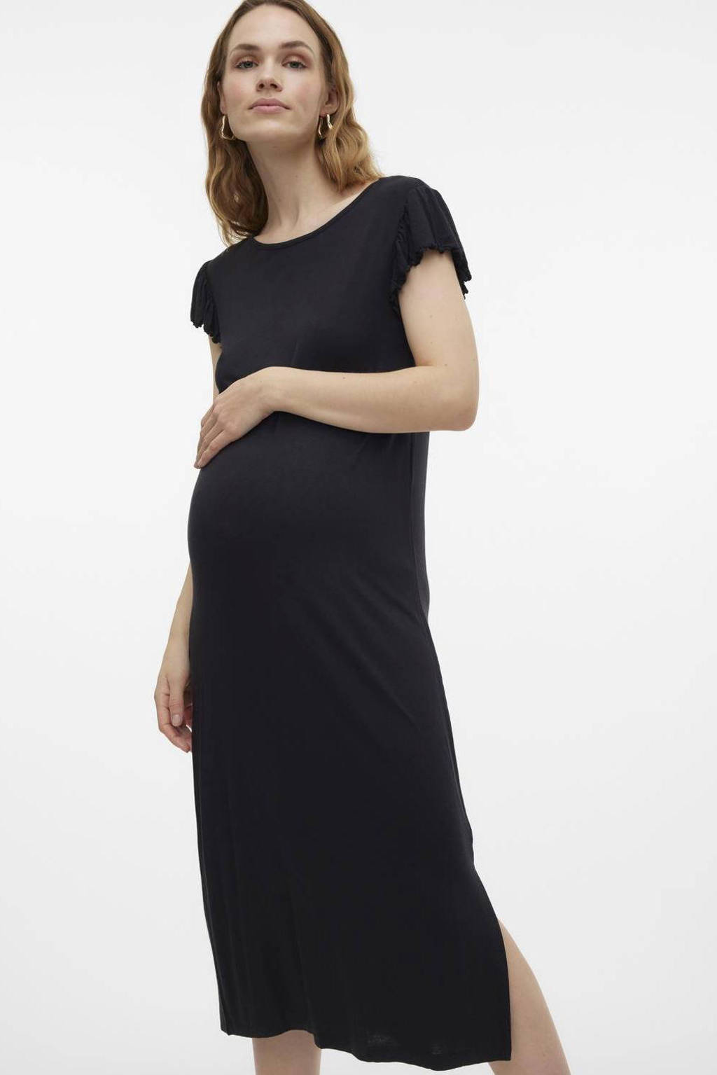 MAMALICIOUS zwangerschapsjurk MLMOLLY zwart