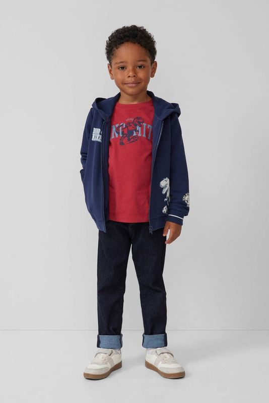 s.Oliver RED LABEL - Sweatjack - Regular Fit - Katoenmix
