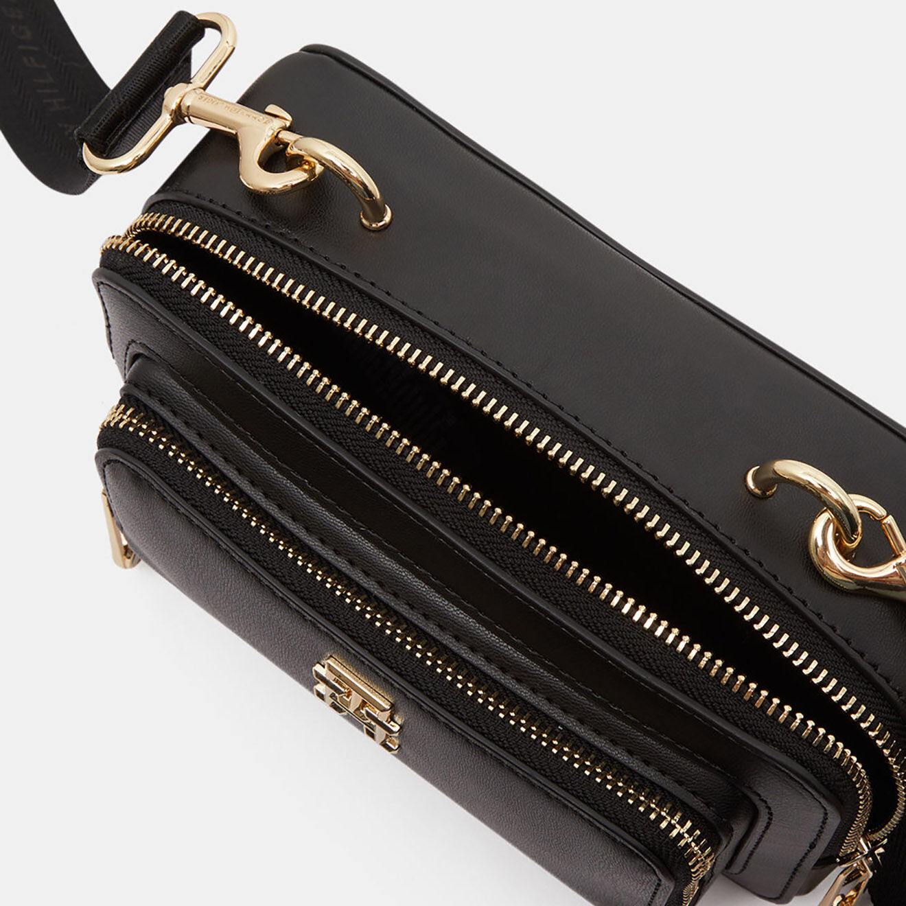 Tommy Hilfiger Sac bandoulière camera Iconic noir - 11x18,5x6 cm