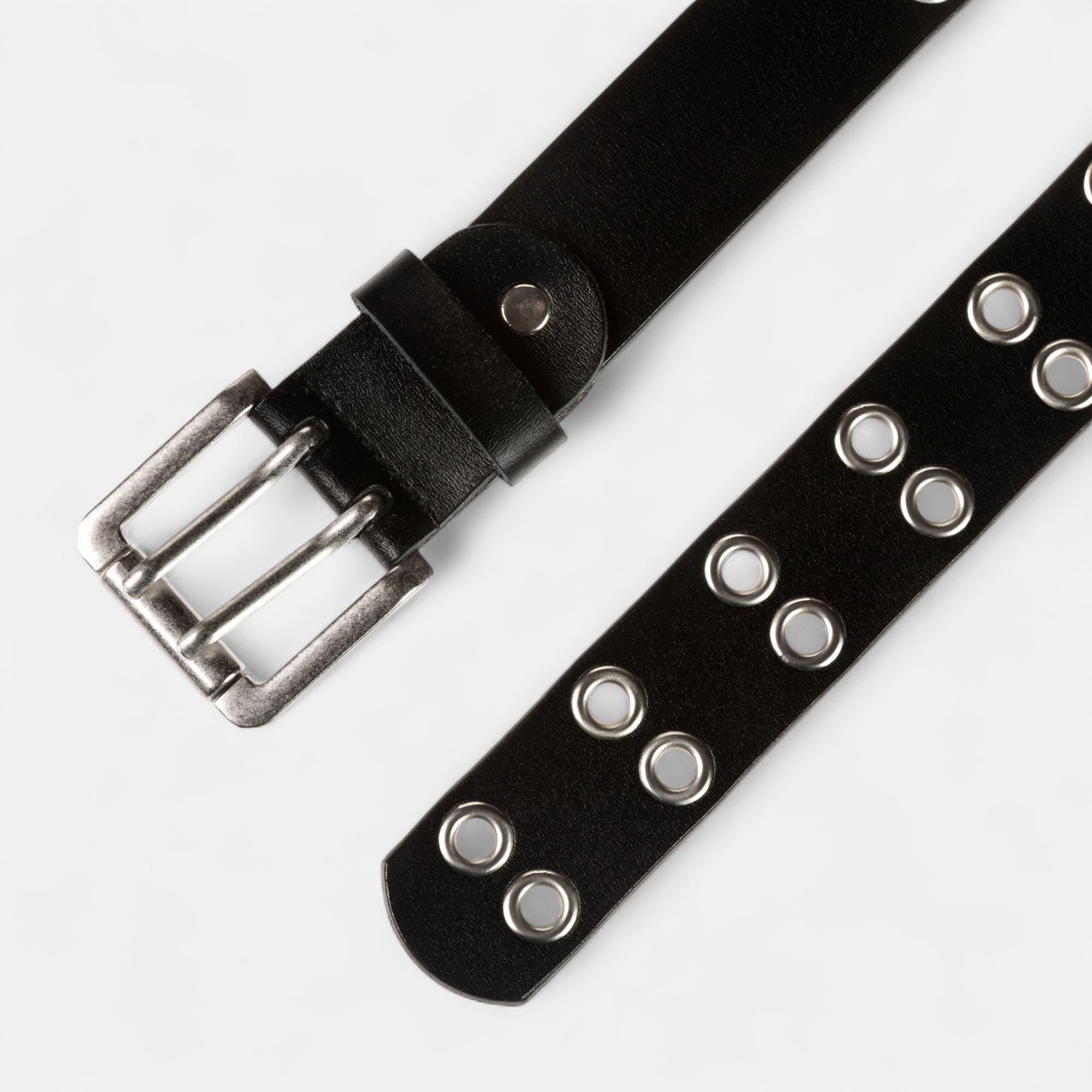 Ceinture en cuir noir
