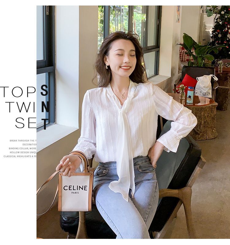 Karnel - Effen mesh kanten blouse