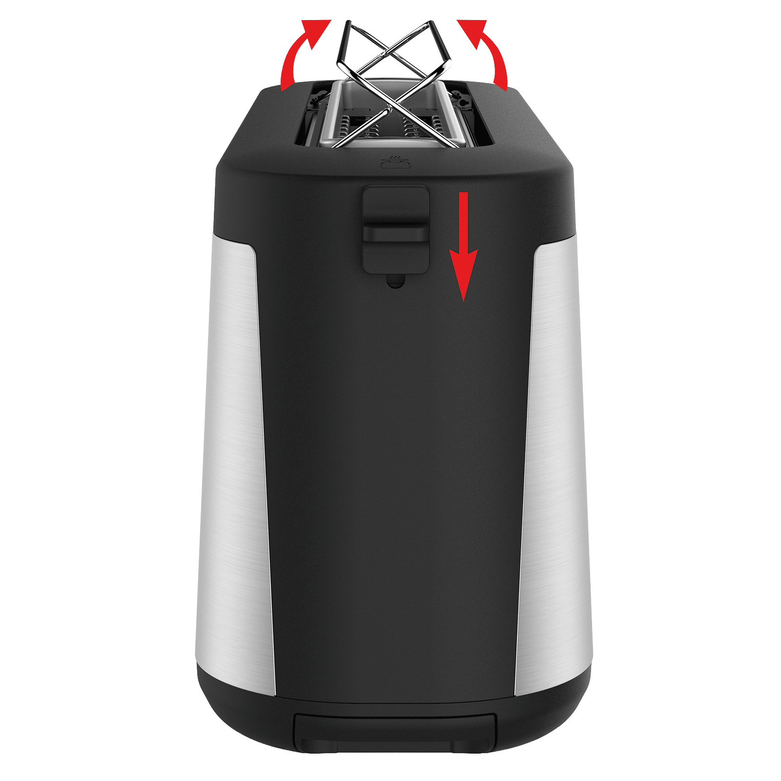 TEFAL Toaster TL4308 - Edelstahl - 1000 Watt