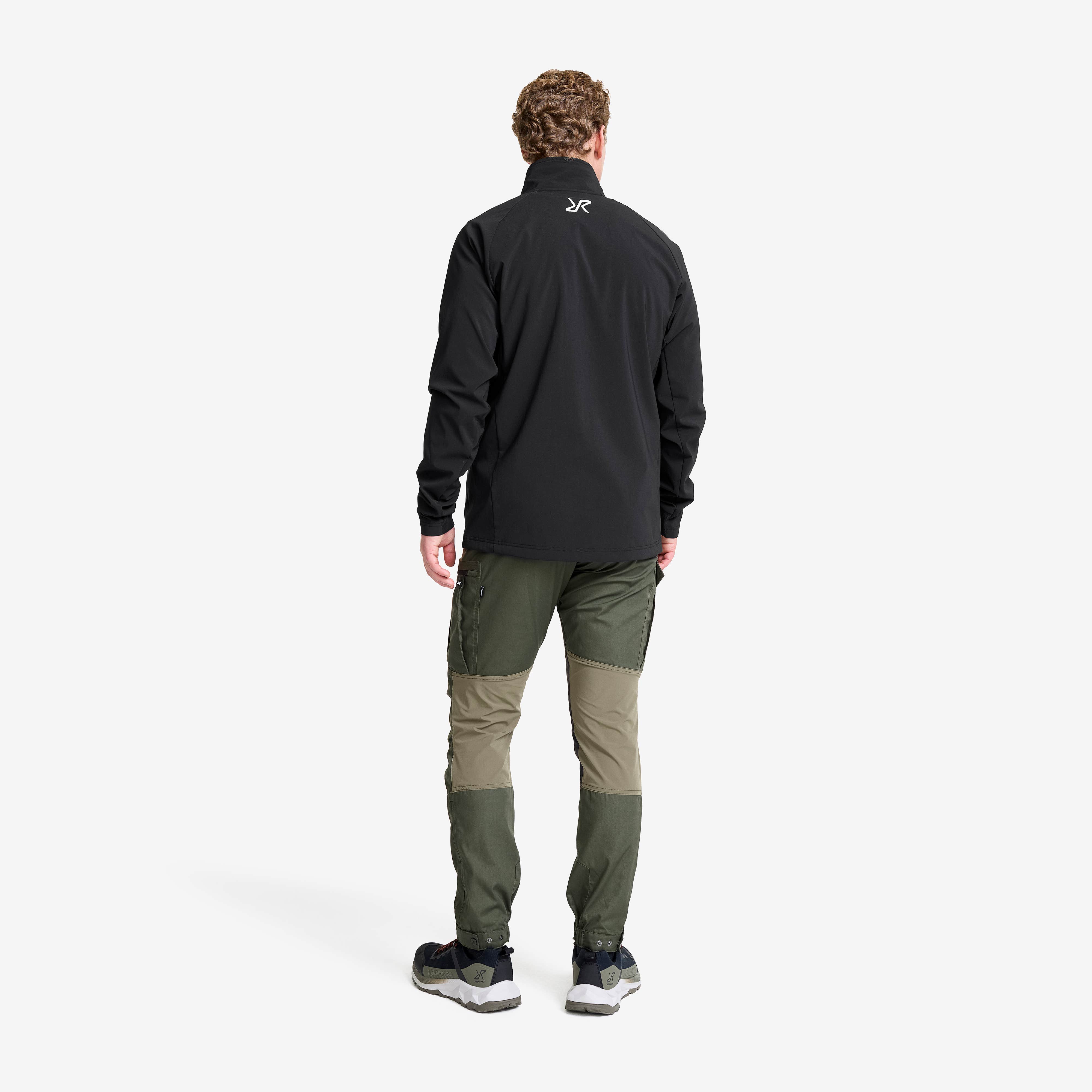 Exciter Light Softshell Jacket Herre Black