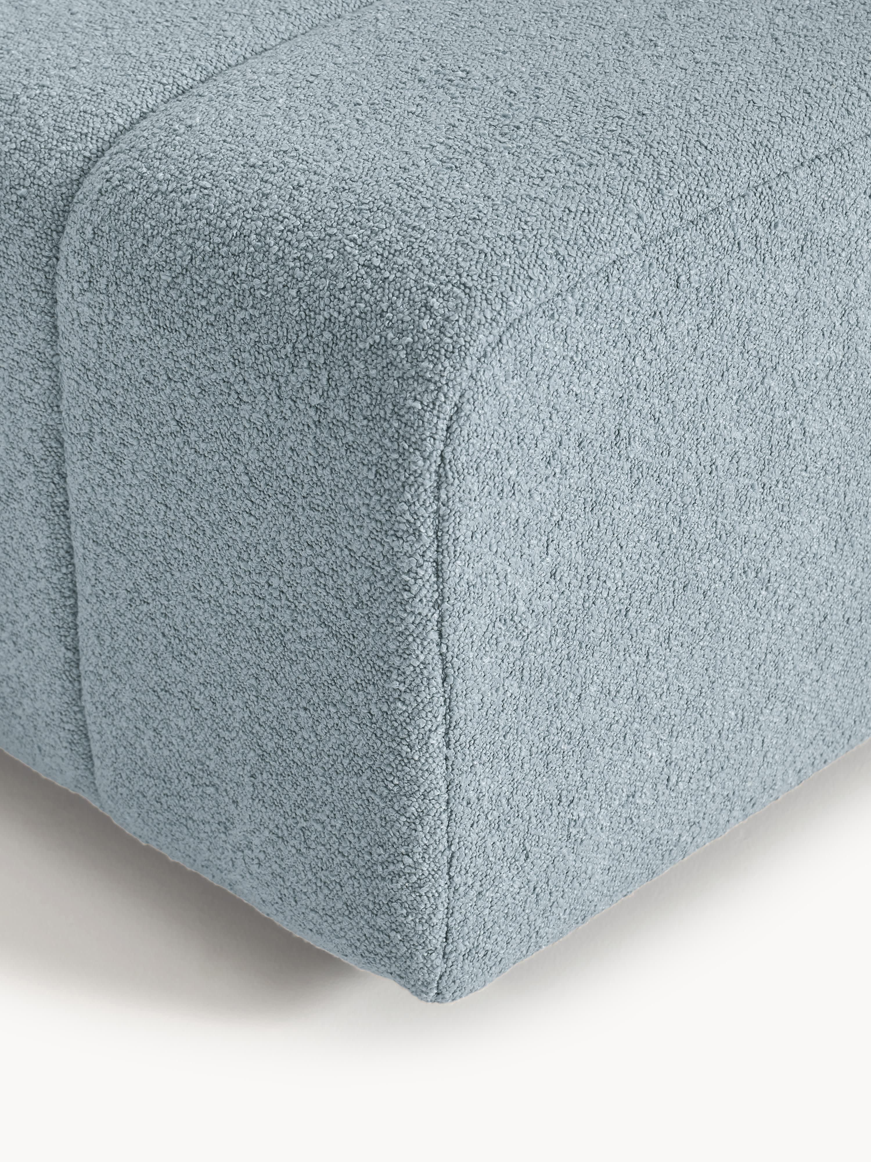 Bouclé hoekmodule Lena