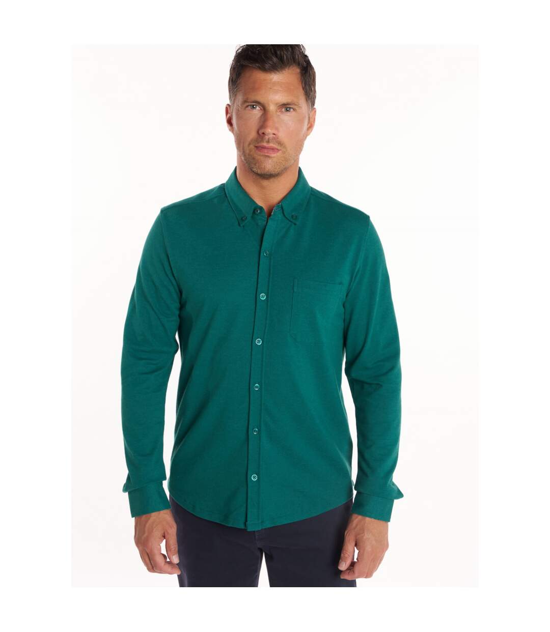 Chemise en maille piquée