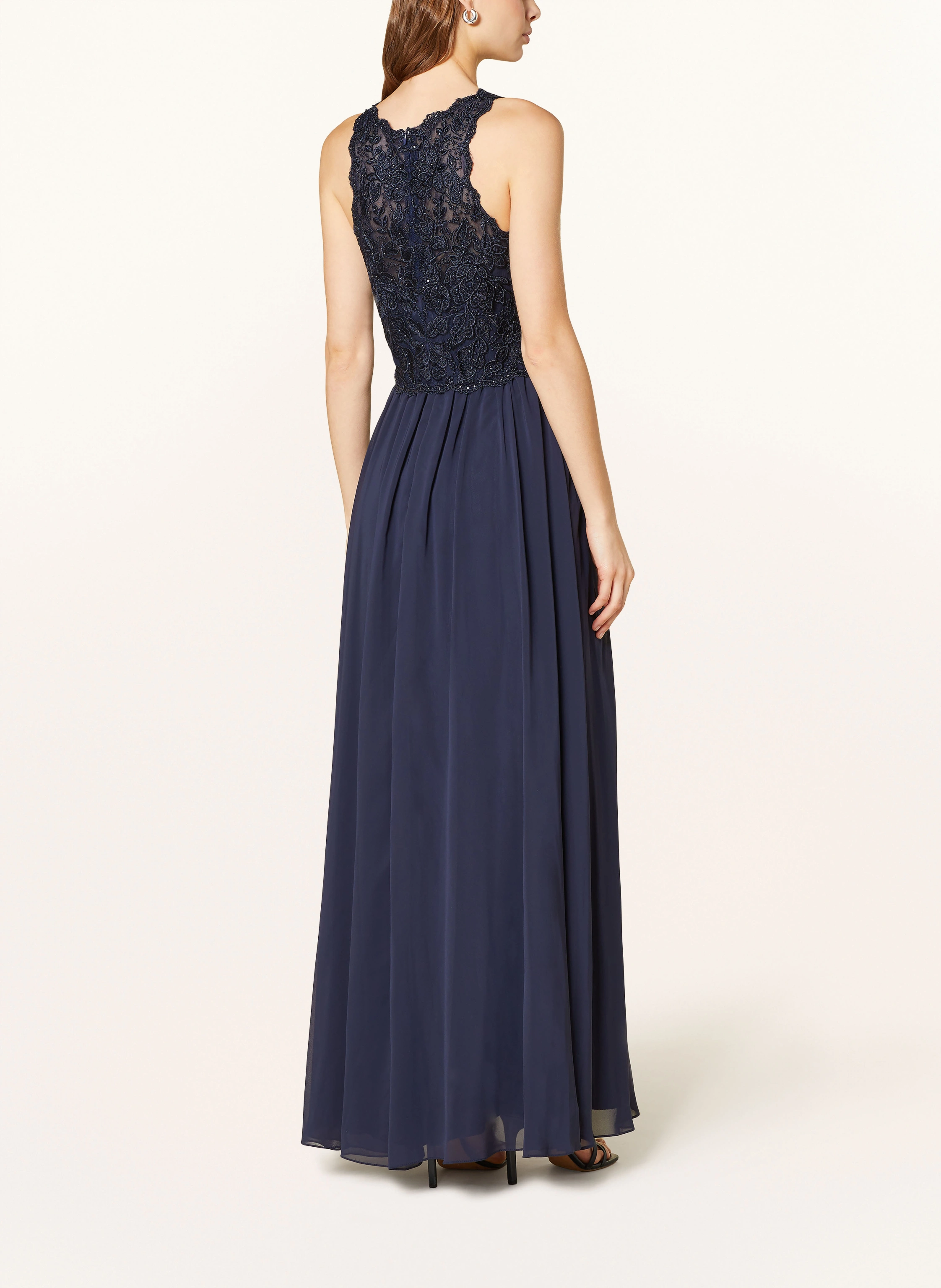 Hey Kyla Abendkleid mit Spitze und Schmucksteinen